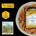 Indiana organic Yellow chilli powder from Almora Uttarakhand | Authentic famous Lakhori Chilli | Stemless | Authentic | 2025 Harvest | peeli mirch | pili mirch - 200 gram (Yellow chilli powder) - Fast Shipping to USA & Canada - Image 4