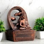 Global Grabbers Polyresin Table Top Indoor Outdoor Water Fall Fountain with LED Lights Home Decor Decoration Gift Gifting Items-A_COP-S2 - Fast Shipping to USA, Canada & India - Image 4