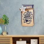 Sehaz Artworks Wall Hangings Decoration | Home Decoration Items | Home Decor Items | Kitchen Wall Decor | Wooden Kitchen Quotes Wall Hangings - Jar-0007 - Fast Shipping to USA & Canada - Image 4