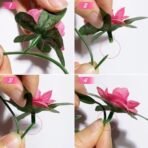 VRB Dec 1 Pcs Artificial Flowers Vine Silk Roses Garland Fake (6 ft Long) Flowers Silk Roses Garland for Wedding Decorations Diwali/Ganpati/Christmas Garden Wall Valentine (White Rose Garland) - Fast Shipping to USA & Canada - Image 3