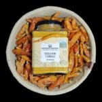 Indiana organic Yellow chilli powder from Almora Uttarakhand | Authentic famous Lakhori Chilli | Stemless | Authentic | 2025 Harvest | peeli mirch | pili mirch - 200 gram (Yellow chilli powder) - Fast Shipping to USA & Canada