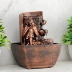 Global Grabbers Polyresin Table Top Indoor Outdoor Water Fall Fountain with LED Lights Home Decor Decoration Gift Gifting Items-A_COP-SF23 - Fast Shipping to USA, Canada & India - Image 4