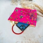 Xtore Beautiful Handmade Purse with Work for Women (Pack of 1, Megenta) - Fast Shipping to USA & Canada - Image 3