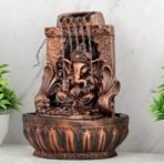 Global Grabbers Polyresin Table Top Indoor Outdoor Water Fall Fountain with LED Lights Home Decor Decoration Gift Gifting Items-A_COP-SF41 - Fast Shipping to USA, Canada & India - Image 3