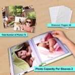 Sehaz Artworks Album For Photos Collection | Photo Album | Photo Album Book 5x7 (Holds 72 Photos) - Fast Shipping to USA & Canada - Image 4