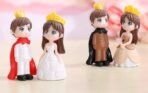 VRB Dec 2 Set Couples Miniature,Figurine,Statue for Valentine Gift, Home,Bedroom,Valentine,Gifts for Girlfriend, Living Room,Office,Restaurant Decor,Wedding,Showpiece,Gifts Figurines (Model 6) - Fast Shipping to USA & Canada