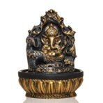 Global Grabbers Polyresin Table Top Indoor Outdoor Water Fall Fountain with LED Lights Home Decor Decoration Gift Gifting Items-GOL_GRY-SF43-(000) - Fast Shipping to USA, Canada & India - Image 3