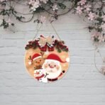 Webelkart Premium Merry Christmas Printed Wall Hanging/Door Hanging For Home And Christmas Decorations Items- Christmas Gift Items - Fast Shipping to USA & Canada - Image 3