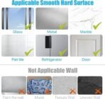 Xtore Wall Sticker Hooks | Ready to Hang Adhesive Hooks | Strong Sticky Hooks for Keys, Towels, Bags | No Drilling Required | White Square Design - Pack of 10 - Fast Shipping to USA & Canada - Image 4