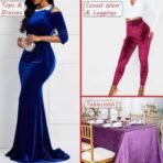 VRB DecTM 1 MTR Multi Purpose Velvet Fabric Cloth Material for Decoration for Trousseau Packing, Party Hall Decoration, Bouquet,Gift Packing,Decor,Pooja Room Decoration Items (1 MTR, Light Pink) - Fast Shipping to USA & Canada - Image 3