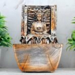 Global Grabbers Polyresin Table Top Indoor Outdoor Water Fall Fountain with LED Lights Home Decor Decoration Gift Gifting Items-A_ORG-SF30 - Fast Shipping to USA, Canada & India - Image 2