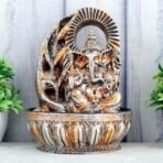 Global Grabbers Polyresin Table Top Indoor Outdoor Water Fall Fountain with LED Lights Home Decor Decoration Gift Gifting Items-A_ORG-SF101 - Fast Shipping to USA, Canada & India - Image 2
