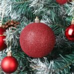 CraftVatika 24 pcs 3CM Multi Christmas Tree Baubles Balls Decor Hanging Ornament for Xmas, Xmas Tree Decoration Ornament - Christmas Decorations Items - Christmass Gifts Home Decor Items (24 Pcs) - Fast Shipping to USA & Canada - Image 3