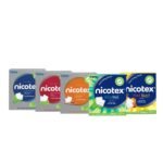 Cipla Nicotex 2mg Nicotine Sugar Free Gum to Help Quit Smoking | Multi-Flavour Trial Pack (5 Flavours) | Paan, Mint Plus, Ultra Mint, Paan, Cinnamon & Fruit Burst | WHO-Approved Therapy | Combo Pack - Fast Shipping to USA & Canada
