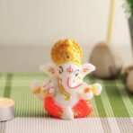 CraftVatika Ganesha Idol for Car Dashboard,Home Decor, Ganesh Murti Showpiece Gift - Car Dashboard Accessories Idols - Diwali Decoration Items for Home Decor- Diwali Gift - Fast Shipping to USA & Canada