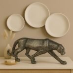 Xtore Beautiful Leopard Statue for Home Decor (Pack of 1, Dark Brown) - Fast Shipping to USA & Canada