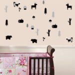Sehaz Artworks Animals Multicolor Wall Sticker - Fast Shipping to USA & Canada