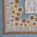 Xtore Jaipuri Round Flowers Motif Design Printed 100% Cotton for King Size Double Bed with 2 Pillow Covers (100 X 108 Inches, Multicolor) - Fast Shipping to USA & Canada - Image 4