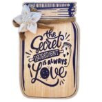 Sehaz Artworks Wall Hangings Decoration | Home Decoration Items | Home Decor Items | Kitchen Wall Decor | Wooden Kitchen Quotes Wall Hangings - Jar-0007 - Fast Shipping to USA & Canada