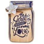 Sehaz Artworks Wall Hangings Decoration | Home Decoration Items | Home Decor Items | Kitchen Wall Decor | Wooden Kitchen Quotes Wall Hangings - Jar-0007 - Fast Shipping to USA & Canada