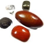 Very Rare Panchayatan Shila for Pooja (Sona Bhadra, Vallam, Shaligram, Banalingam, Swarnamukhi) - Fast Shipping to USA & Canada