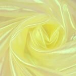 VRB Dec 3 Mtr Multi Purpose Galaxy Net Fabric Cloth Material for Decoration for Trousseau Packing, Party Hall Decoration, Packing,Ganpati Decor,Pooja Room Items. (Yellow Galaxy Net, 3 MTR) - Fast Shipping to USA & Canada