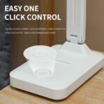 One94Store Rechargeable LED Desk Lamp - Foldable Study Lamp with 1200mAh Battery, USB Charging, Touch Function, Eye Protection & 3-Level Brightness for Reading, Office & Home Use - Fast Shipping to USA & Canada - Image 3