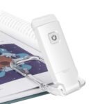 One94Store Book Lamp for Students, USB Rechargeable LED Study Light, 3 Brightness & Color Modes, Clip-On, Portable & Eye-Friendly (White) - Fast Shipping to USA & Canada