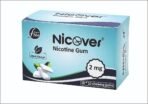 Nicover Nicotine Gum 2mg | Mint Flavour Sugar Free Soft Chew | Helps to Quit Smoking and Tobacco (Gutka) | 10 Strips x 10 Gums in each pack| WHO Approved - Fast Shipping to USA & Canada