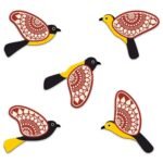 Sehaz Artworks Flying Birds Wall Decor Items for Bedroom | Wall Art for Bedroom | Wall Decoration Items for Bedroom | Wall Art for Home Decoration Items for Living Room - Fast Shipping to USA & Canada