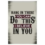 Sehaz Artworks Home Decor Items | Room Decor | Wall Decor | living Room Decorative Items | Hang' Rust Looks Wall Sign for Wall Decoration Tin Sign (MDF, 30 cm x 20 cm x 0.3 cm) - Fast Shipping to USA & Canada