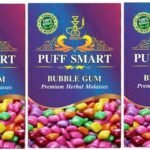 PUFF SMART Premium Herbal Flavor Bubblegum (Pack of 3) (100% Nicotine and Tobacco Free) - Fast Shipping to USA & Canada