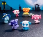 VRB Dec 6 Pcs Miniature Showpiece Set for Home Decor,Car Dashboard,Christmas,Valentine,Living Room,Gifts Figurines,Cake Decoration Items,Figurines for Home Decor. (6 Pcs Masked Horror Ghost) - Fast Shipping to USA & Canada