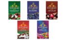 PUFF SMART Hookah Herbal Flavor Pan Ras, Blueberry, Chocolate, Icy Pan, Bubble Gum (Set of 5) (100% Tobacco and Nicotine Free) - Fast Shipping to USA & Canada