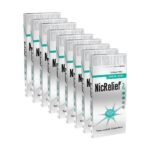 NicRelief | 24-Hour Craving Control| Beat the Tobacco Triggers | Gentle on Throat | 2mg Mint Lozenges | Sugar-Free (Pack 9) - Fast Shipping to USA & Canada