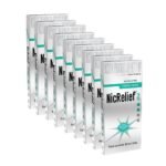 NicRelief | 24-Hour Craving Control| Beat the Tobacco Triggers | Gentle on Throat | 2mg Mint Lozenges | Sugar-Free (Pack 9) - Fast Shipping to USA & Canada