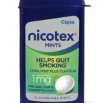 Cipla Nicotex Mints | Nicotine 1mg Lozenges (360 Pcs) | Helps Quit Smoking | Sugar Free | Cool Mint Plus Flavour (10 * 36 Pcs) - Fast Shipping to USA & Canada