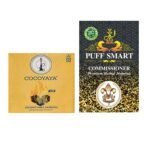 PUFF SMART Premium Herbal Flavor Bubblegum With Coconut Charcoal_250g Combo (100% Tobacco And Nicotine Free) - Fast Shipping to USA & Canada