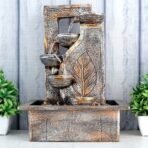 Global Grabbers Polyresin Table Top Indoor Outdoor Water Fall Fountain with LED Lights Home Decor Decoration Gift Gifting Items-A_ORG-SF31 - Fast Shipping to USA, Canada & India - Image 2