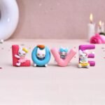 CraftVatika Valentine Gift for Girlfriend Boyfriend Love Miniature Adventure Showpiece Resin Love Cupid Miniature Valentines Day Gift for Husband Wife (4 Pcs, Multicolor) - Fast Shipping to USA & Canada