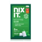 Nixit Nicotine Gum | 2mg | Pack of 10 (100 Count)| 10 Gums each pack | Frost Mint | Sugar Free | Helps Quit Smoking in 12 weeks | WHO Approved Therapy | Aids in Smoking Cessation - Fast Shipping to USA & Canada