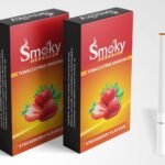 Smoky Herbals 100% Tobacco & Nicotine Free Cigarette for Refresh Mood & Relieve Stress for Men & Women (STRAWBERRY FLAVOUR, 2 Packets) - Fast Shipping to USA & Canada