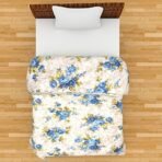 JaipurCrafts Designer Collection Floral Ac Single Microfiber Blanket (54 X 84 Inches, Multicolor) - Fast Shipping to USA & Canada - Image 4