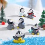 VRB Dec Miniature Decor Items Set for Unique Gift,Home,Living Room,Office,Restaurant Decor,Military Showpiece,Perfect Valentine Decoration Items (Outdoor Penguin Miniature) - Fast Shipping to USA & Canada