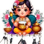 Webelkart Premium Wooden Key Holder for Home/Office Decor/Key Hanger for Wall Decor,Decorative Item for Home 9" Inches (Design-2) - Fast Shipping to USA & Canada