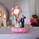 CraftVatika Love Couple Miniature Showpiece with Light Valentines Day Gift for Boyfriend Girlfriend, Wife Husband Valentine Decoration Gift Item, Multicolor, 8.5cm, 6.4cm - Fast Shipping to USA & Canada