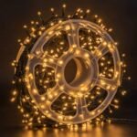 One94Store 50 Meter LED String Lights | 196 Warm White Pixel LEDs on Reel | Plug-in Copper Wire Fairy Lights for Diwali, Christmas, Wedding, Party & Home - Fast Shipping to USA & Canada
