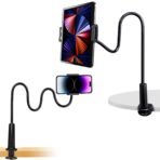 Xtore Universal Mobile Phone Holder & Tablet Tabletop Holder with 360? Rotation (Black, Pack of 1) - Fast Shipping to USA & Canada