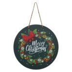 Webelkart Premium Merry Christmas Printed Wall Hanging/Door Hanging For Home And Christmas Decorations Items- Christmas Gift Items (2) - Fast Shipping to USA & Canada