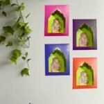 VRB DecTM Jharokha Wall Decor/Traditional Jharokha Box for diwali decoration items for home decor/home decor items/diwali decoration items for Wall Hanging With Light (2 Pcs) - Fast Shipping to USA & Canada
